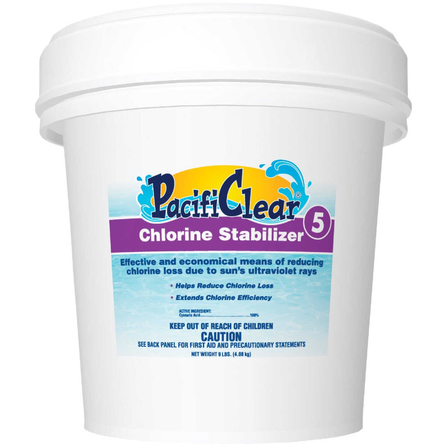 PacifiClear 9 Lb. Chlorine Stabilizer Granule Image 1