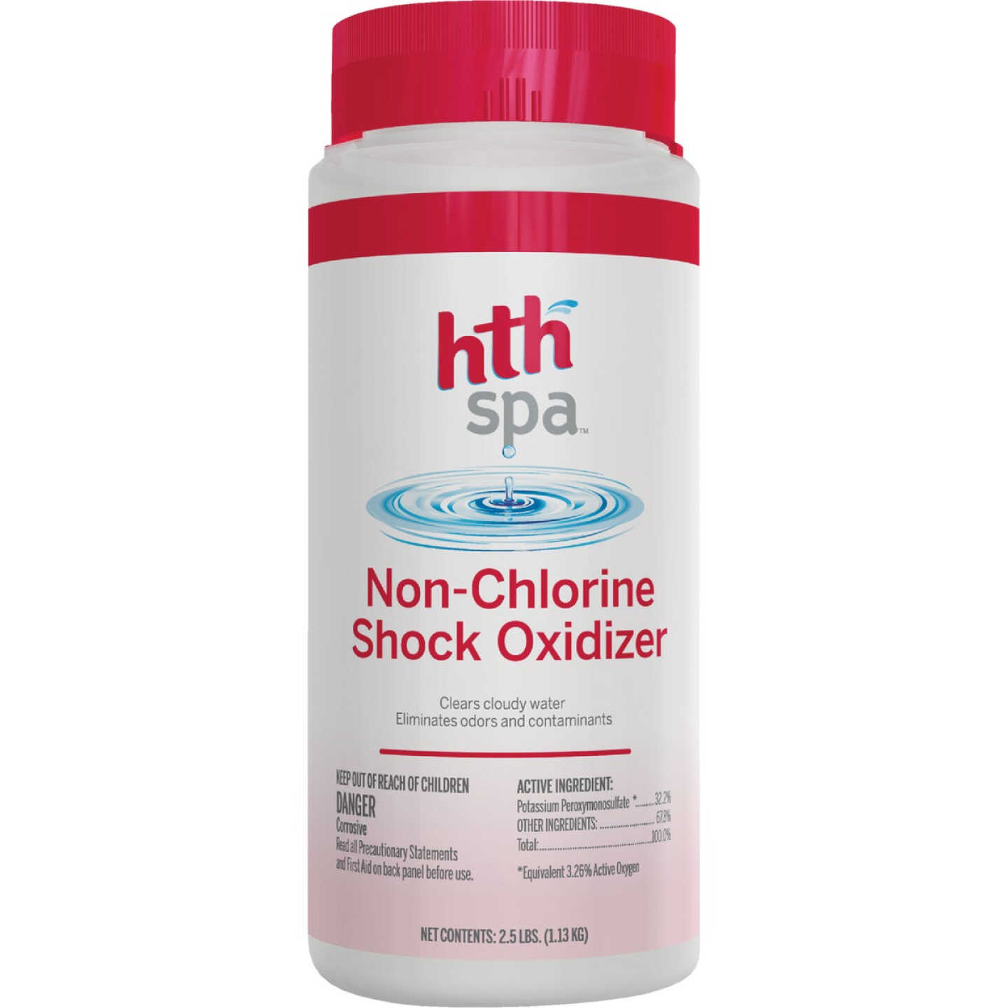 HTH Spa Care 2.25 Lb. Non-Chlorine Shock Oxidizer Granule Image 1