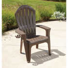 Adams Big Easy Earth Brown Resin Adirondack Chair Image 4
