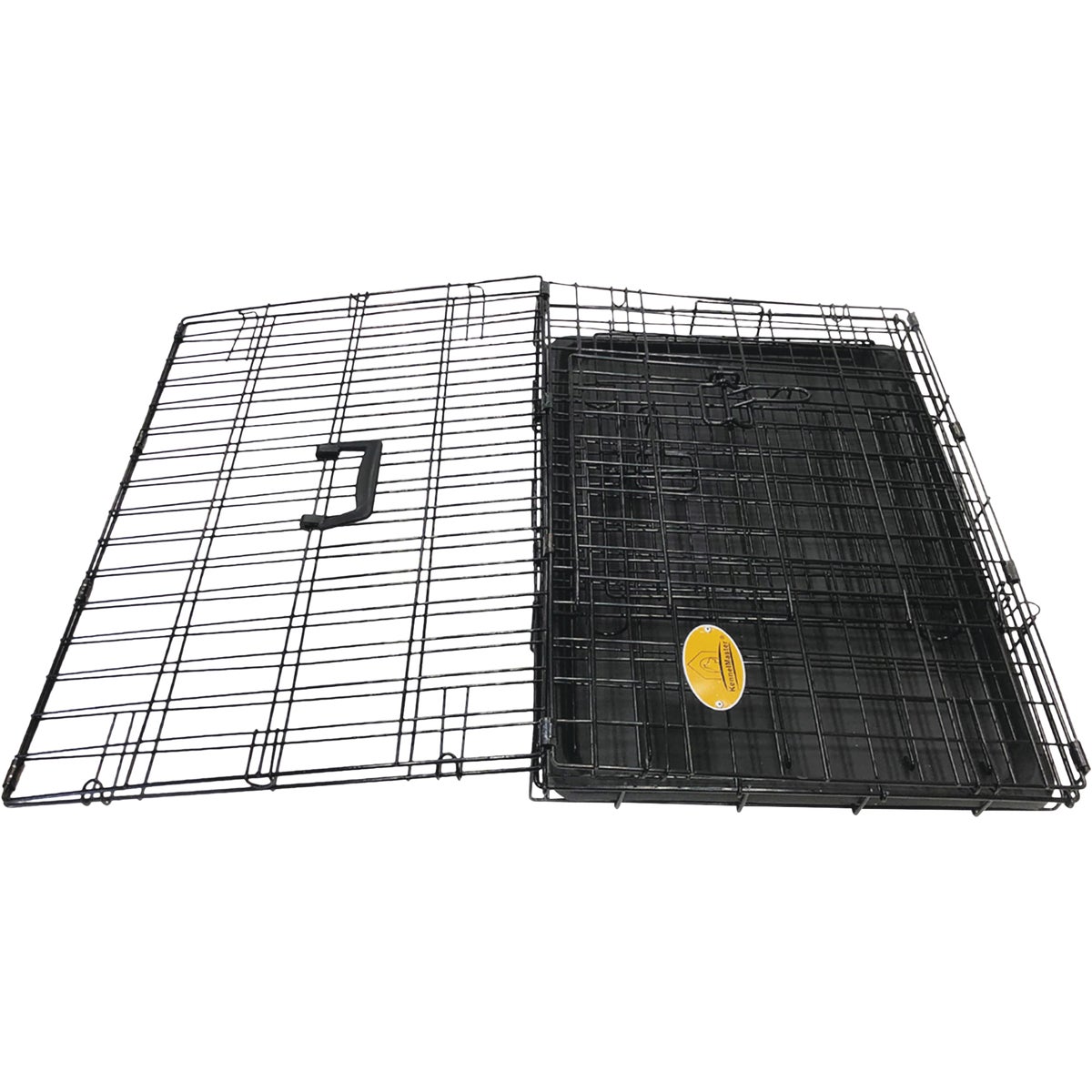 KennelMaster 23 In. W. x 27 In. H. x 36 In. L. Folding Kennel Crate Image 3