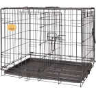 KennelMaster 23 In. W. x 27 In. H. x 36 In. L. Folding Kennel Crate Image 1