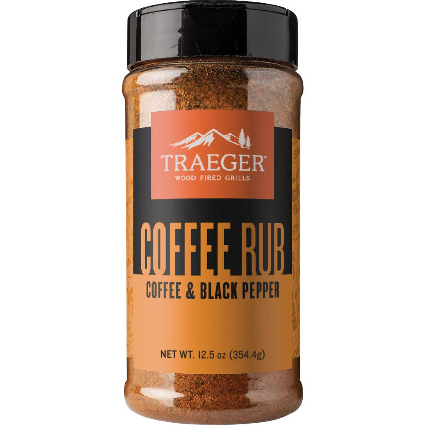 Traeger 12.5 Oz. Coffee & Black Pepper Flavor Beef Rub Image 1
