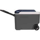Igloo MaxCold 40 Qt. Roller Cooler, Ash Gray & Aegean Sea Image 3