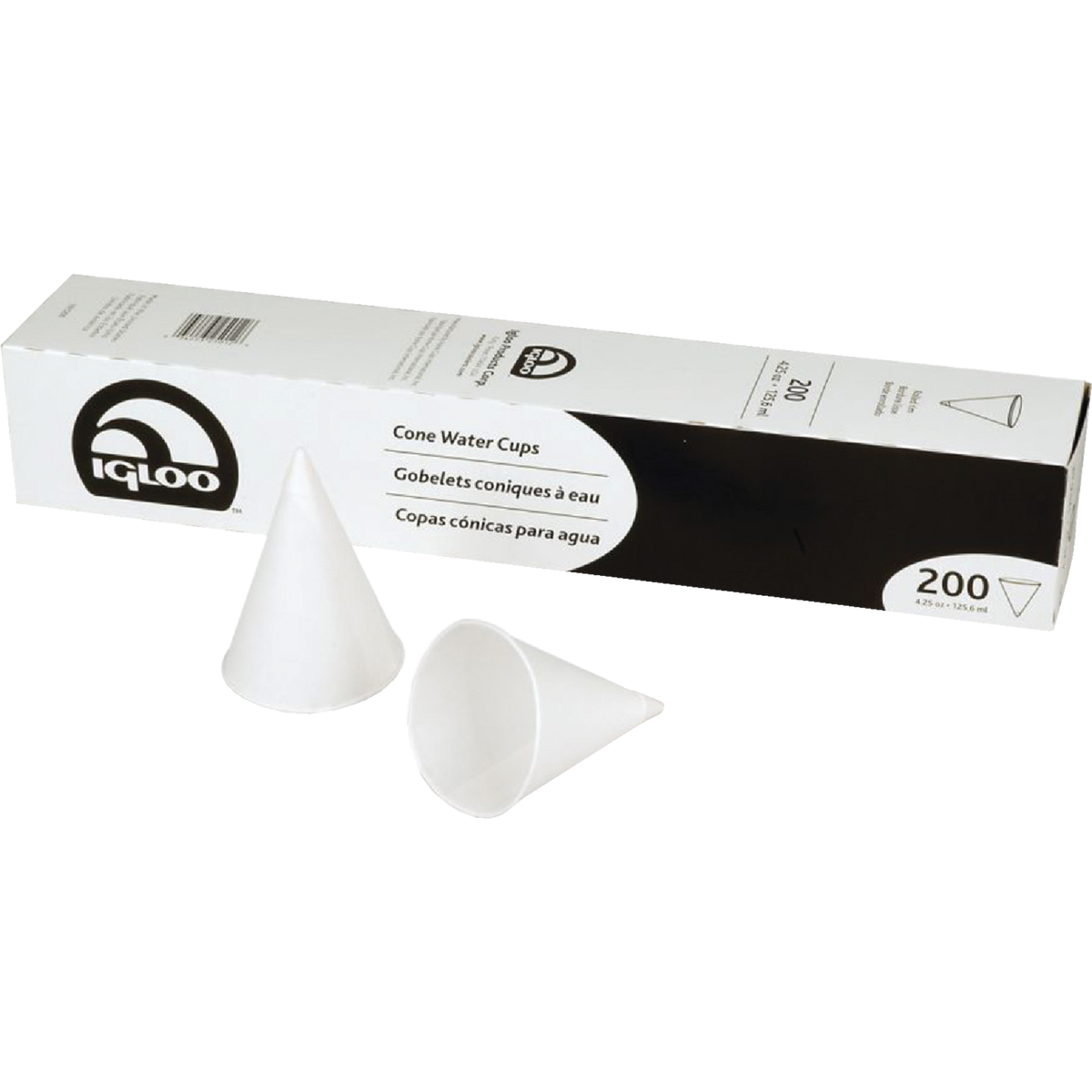 Igloo 4.25 Oz. Cone Paper Cups (200-Pack)