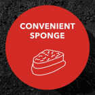 Kiwi Express 7ml Black Shine Sponge Image 4