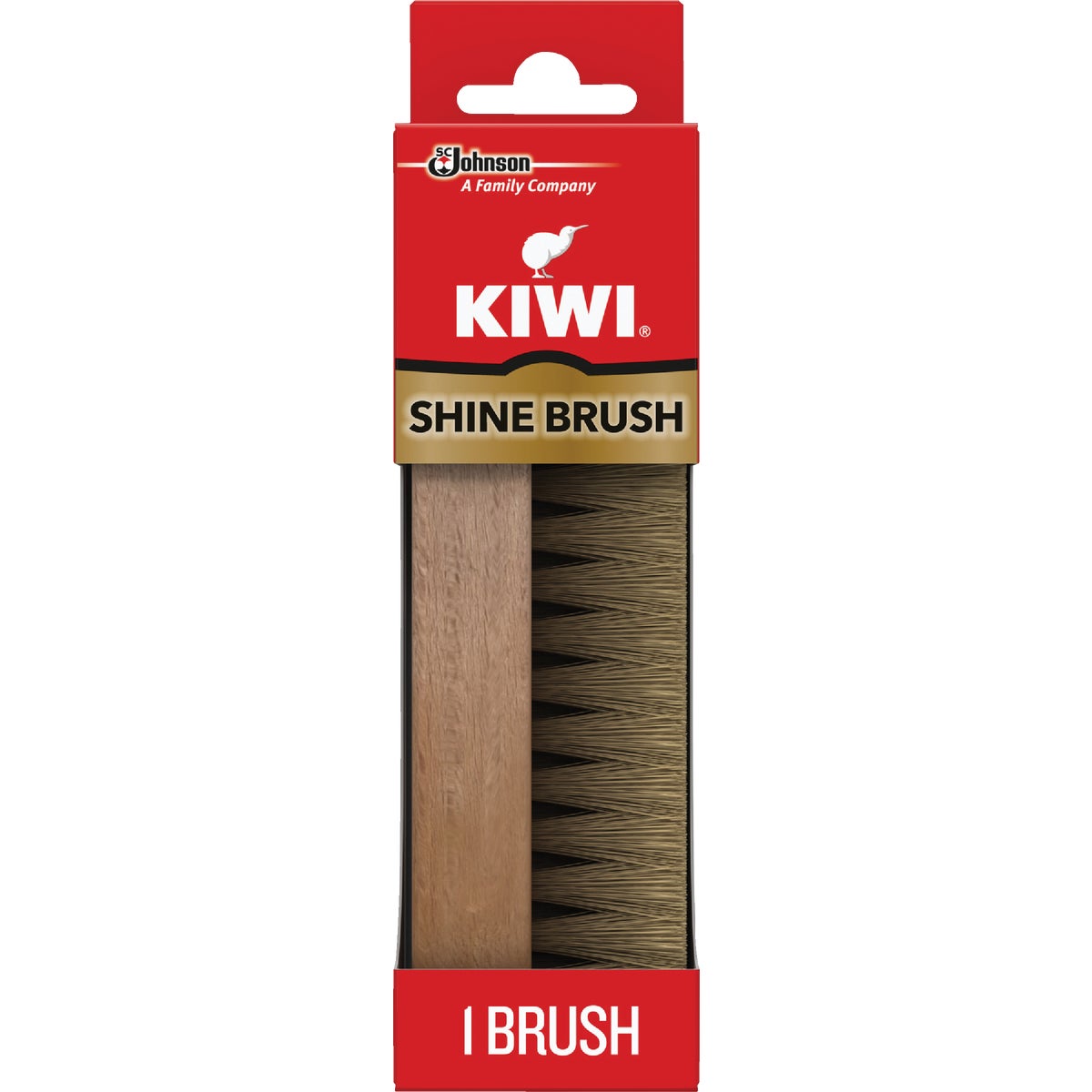 Kiwi Horse Hair Shine Brush