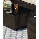 Outdoor Expressions 4-Piece Rattan Chat Set Image 4