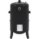 GrillPro 16 In. 400 Sq. In. Upright Traditional Water Charcoal Smoker Image 1