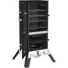 GrillPro 15,000 BTU LP Gas Vertical Propane Smoker Image 3