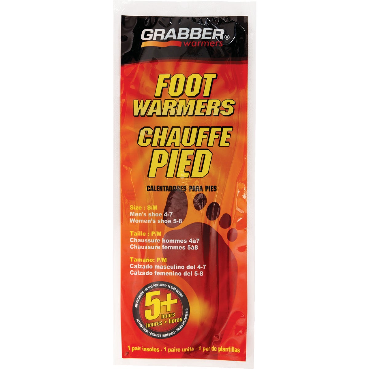 Grabber Small/Medium Foot Warmer Image 2