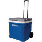 Igloo Latitude 60 Qt. 2-Wheeled Cooler, Indigo Blue & Meteorite Image 1