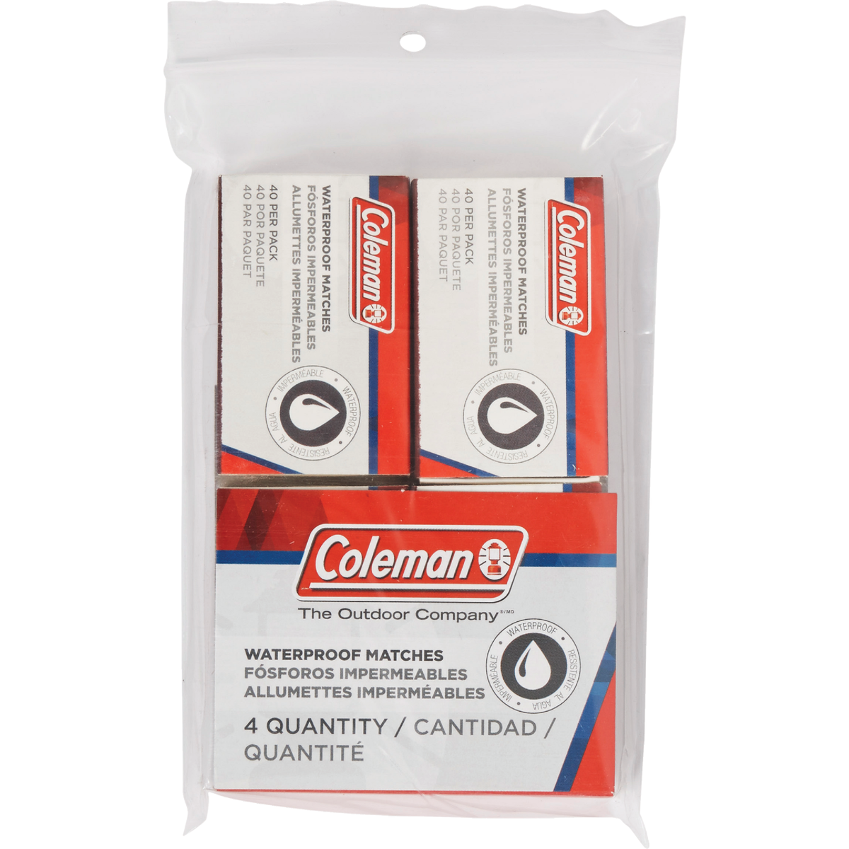 Coghlans Waterproof Matches (4-Pack)