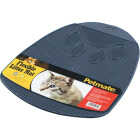Petmate 13-1/2 In. x 14 In. x 1 In. Flexible Rubber Litter Mat Image 1