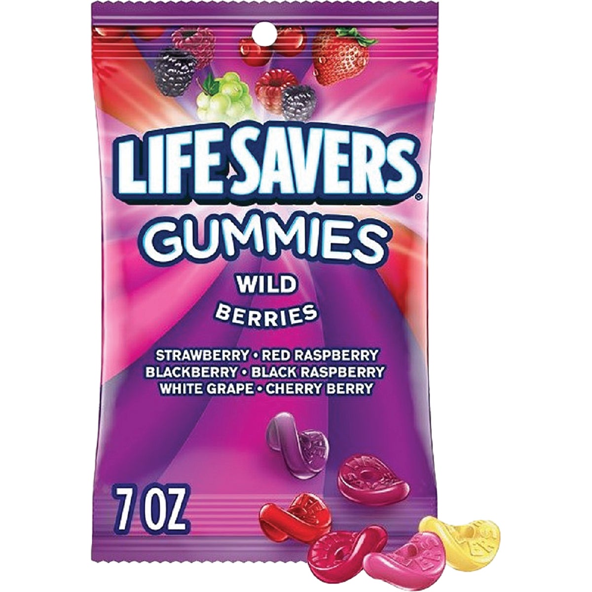 Life Savers 7 Oz. Wild Berries Gummies Candy Image 1