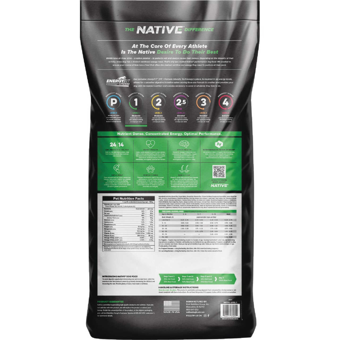 Native Level 1 Performance Nutrition 40 Lb. Dry Dog Food Image 7
