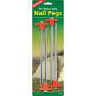 Coghlans 10 In. Steel Tent Nail Peg (4-Pack) Image 1
