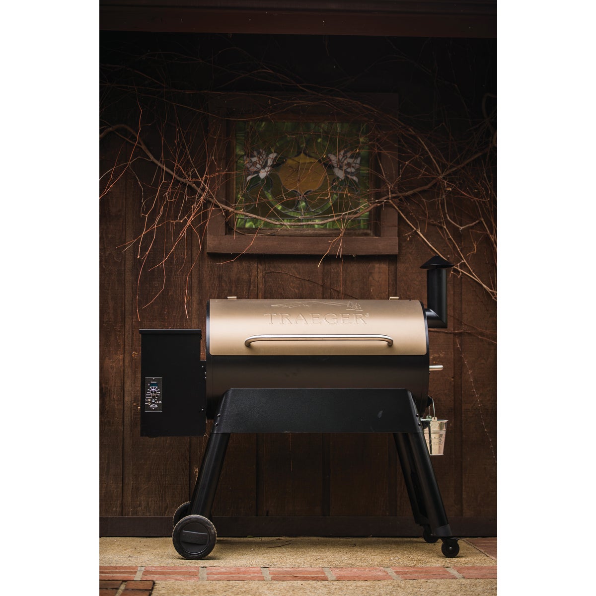 Traeger Pro Series 34 Wood Pellet Grill, Bronze Image 9