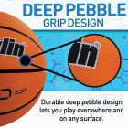 Franklin Grip-Rite Indoor/Outdoor Rubber Basketball, Official Size Image 4