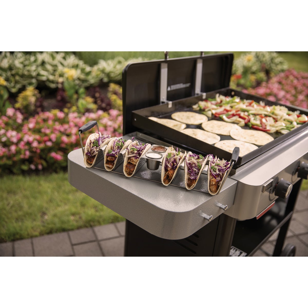 Weber Griddle Taco Rack Image 2