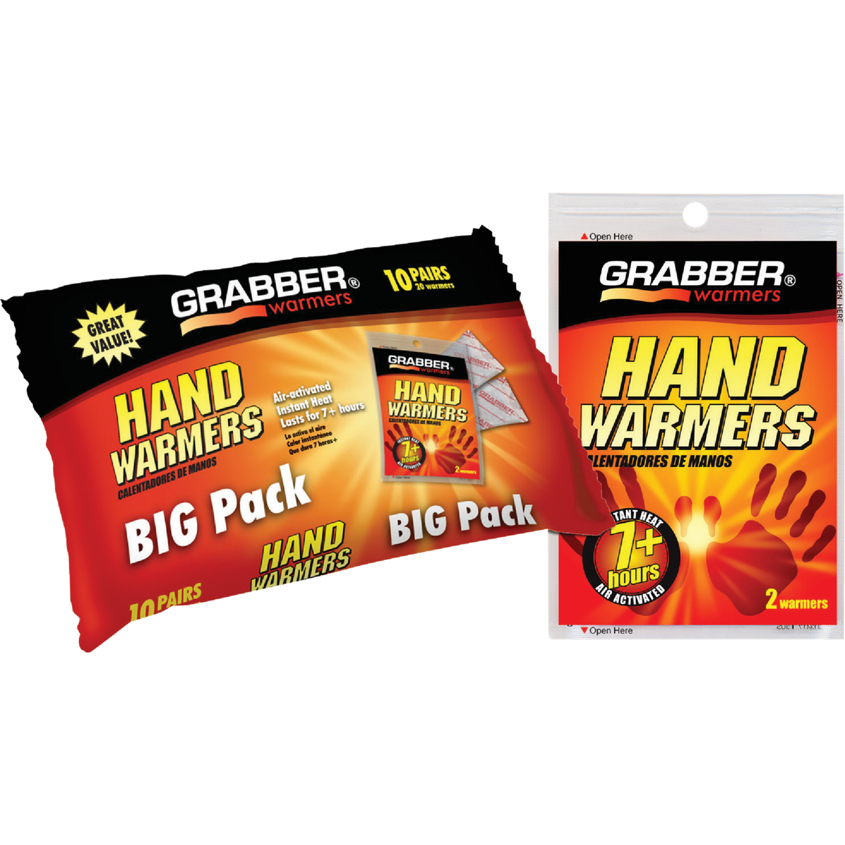 Grabber Disposable Hand Warmer (10-Pack) Image 1