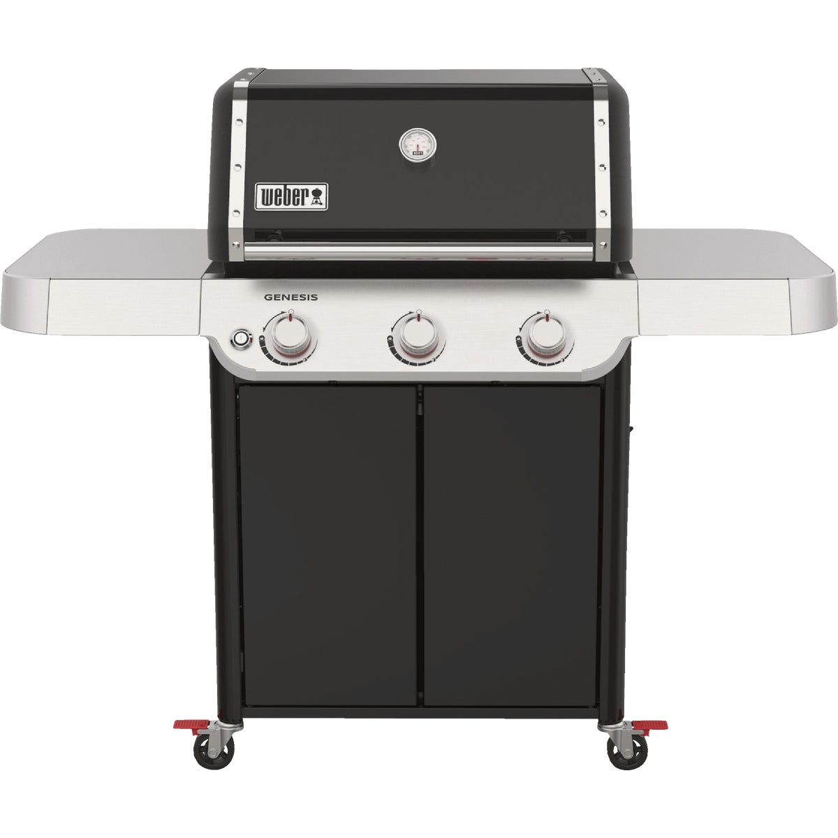 Weber Genesis E-315 3-Burner Liquid Propane Gas Grill, Black Image 1