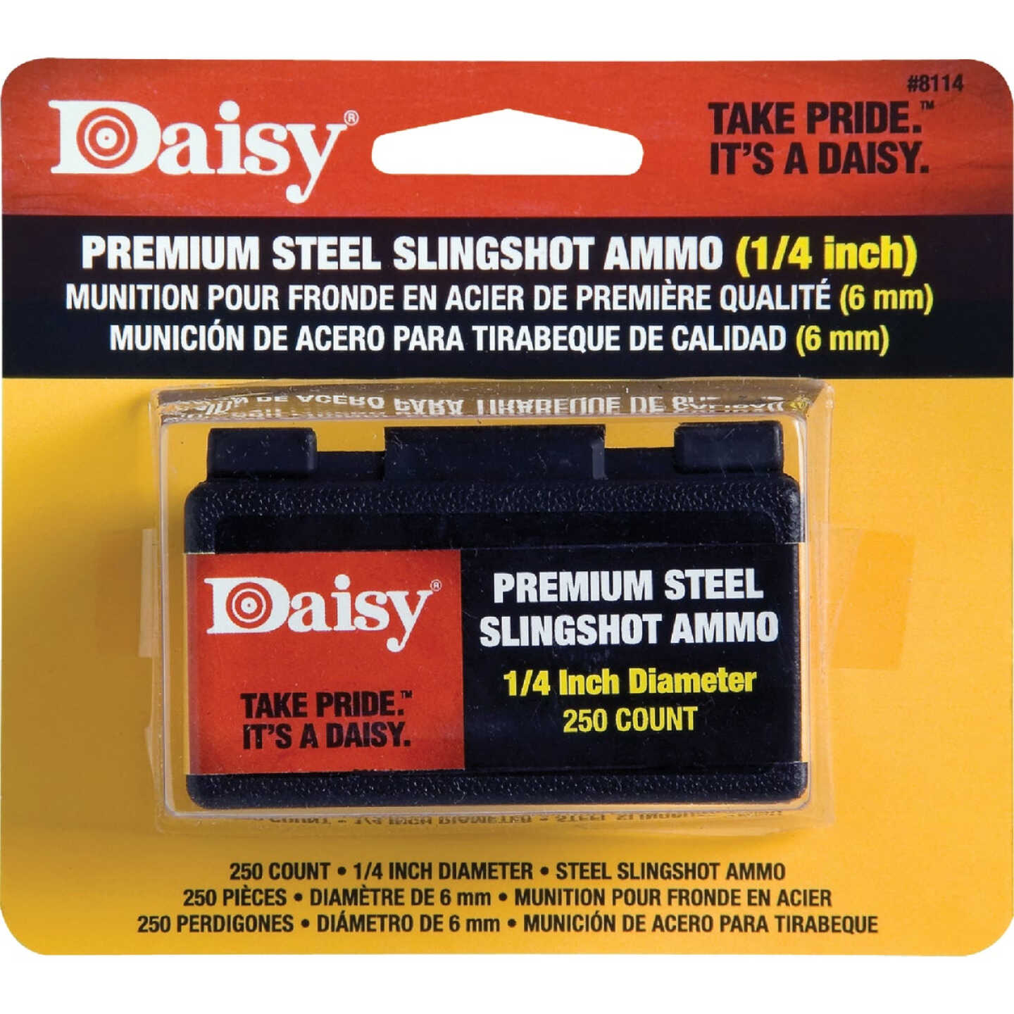 Daisy Premium Steel 1/4 in. Slingshot Ammunition (250-Count) Image 1