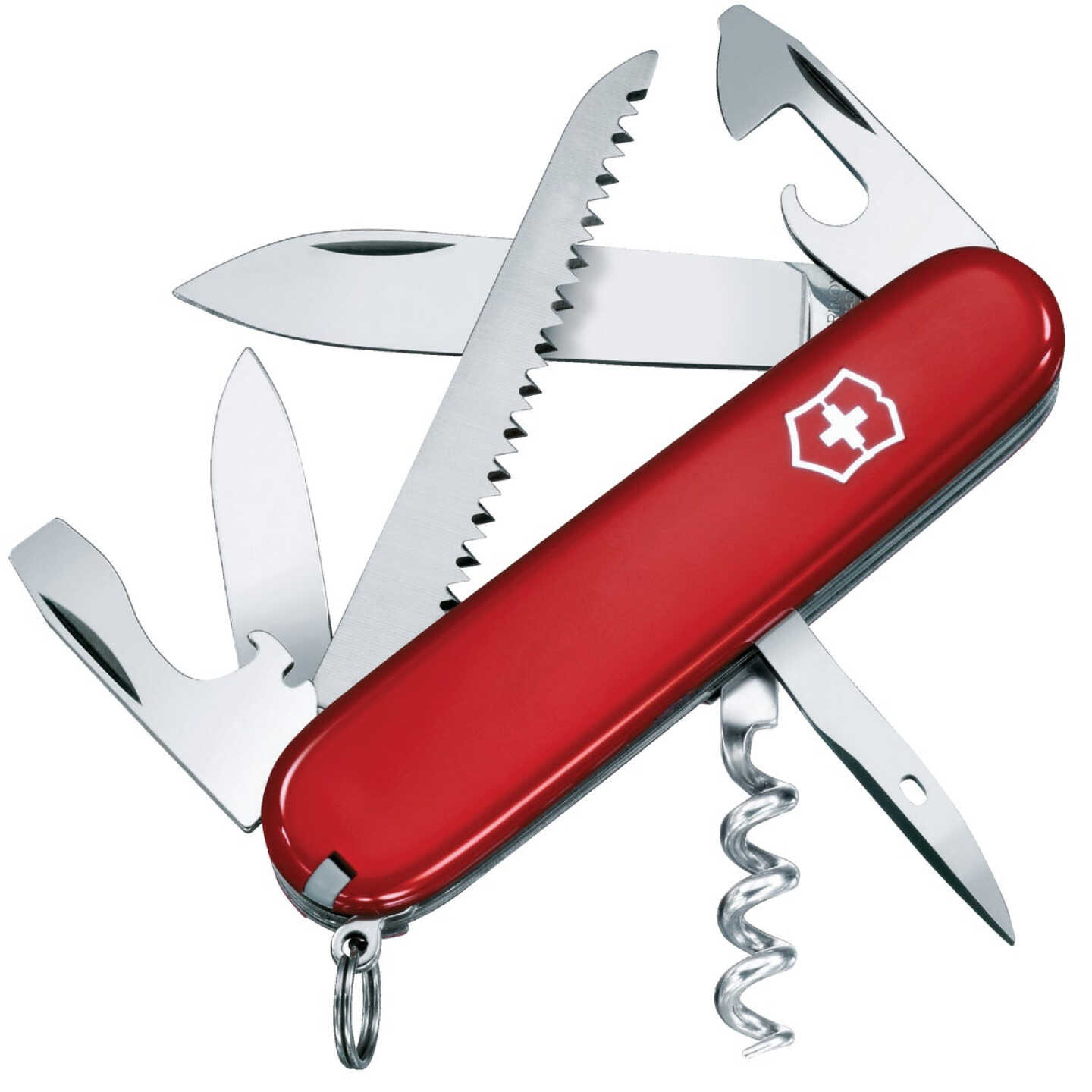 Victorinox Camper 13-Function 3-1/2 In. Red Swiss Army Knife Image 1