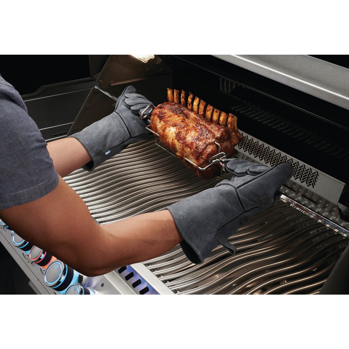 Napoleon Genuine Leather BBQ Gloves Image 3