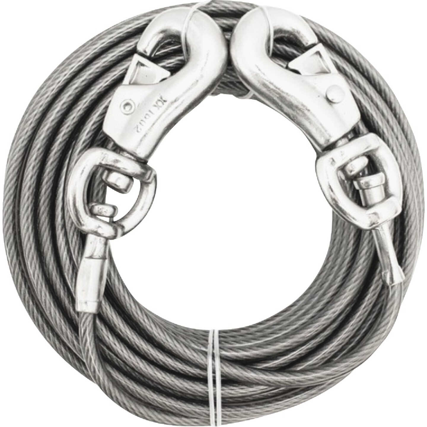 Boss Pet Guardian Gear XXL Dog Cable with Comfort Snap Dog Tie-Out, 20 Ft. Image 1