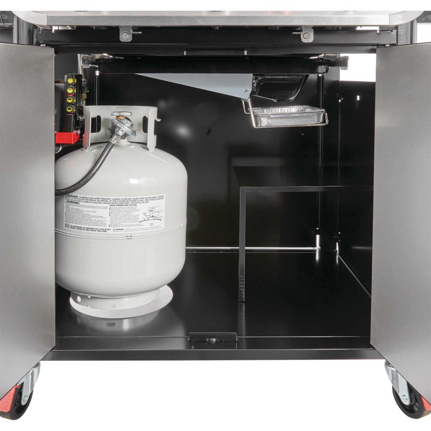 Weber Genesis E-325S 3-Burner Black 39,000 BTU Natural Gas Grill Image 9