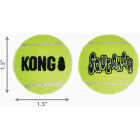 Air Kong Squeaky Extra Small Ball for Toy Breeds Only (3-Pack) Image 3