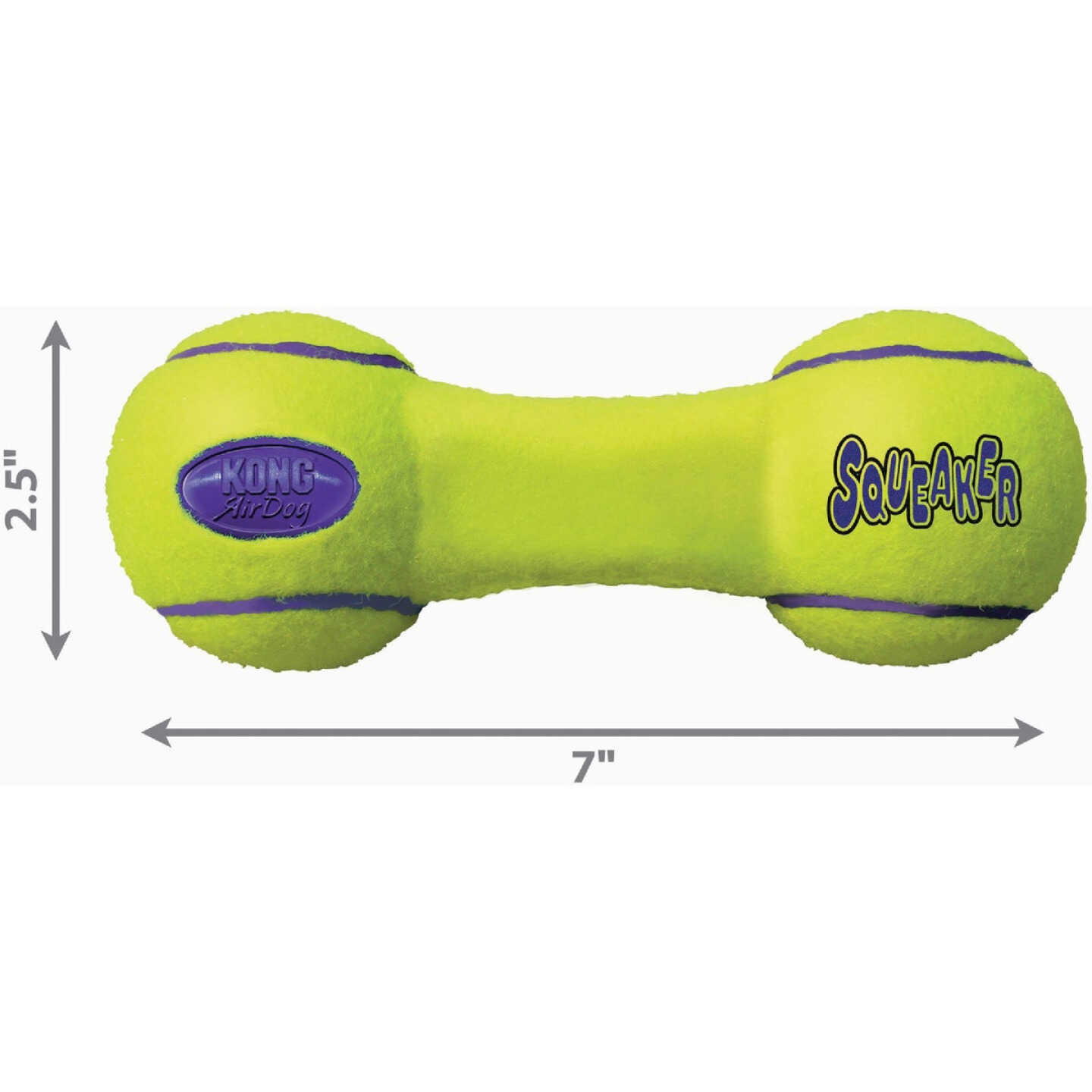 Air Kong Squeaky Medium Dumbbell Dog Toy Image 2