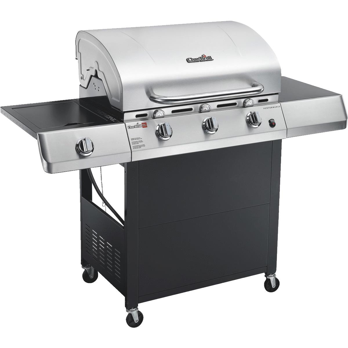 Char-Broil Performance 3-Burner Stainless Steel 40,000-BTU Tru-Infared LP Gas Grill With Side Burner Image 1