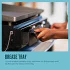 Char-Broil 22 In. Performance Series Portable Tabletop 2 Burner Propane Gas Griddle, Black Image 4