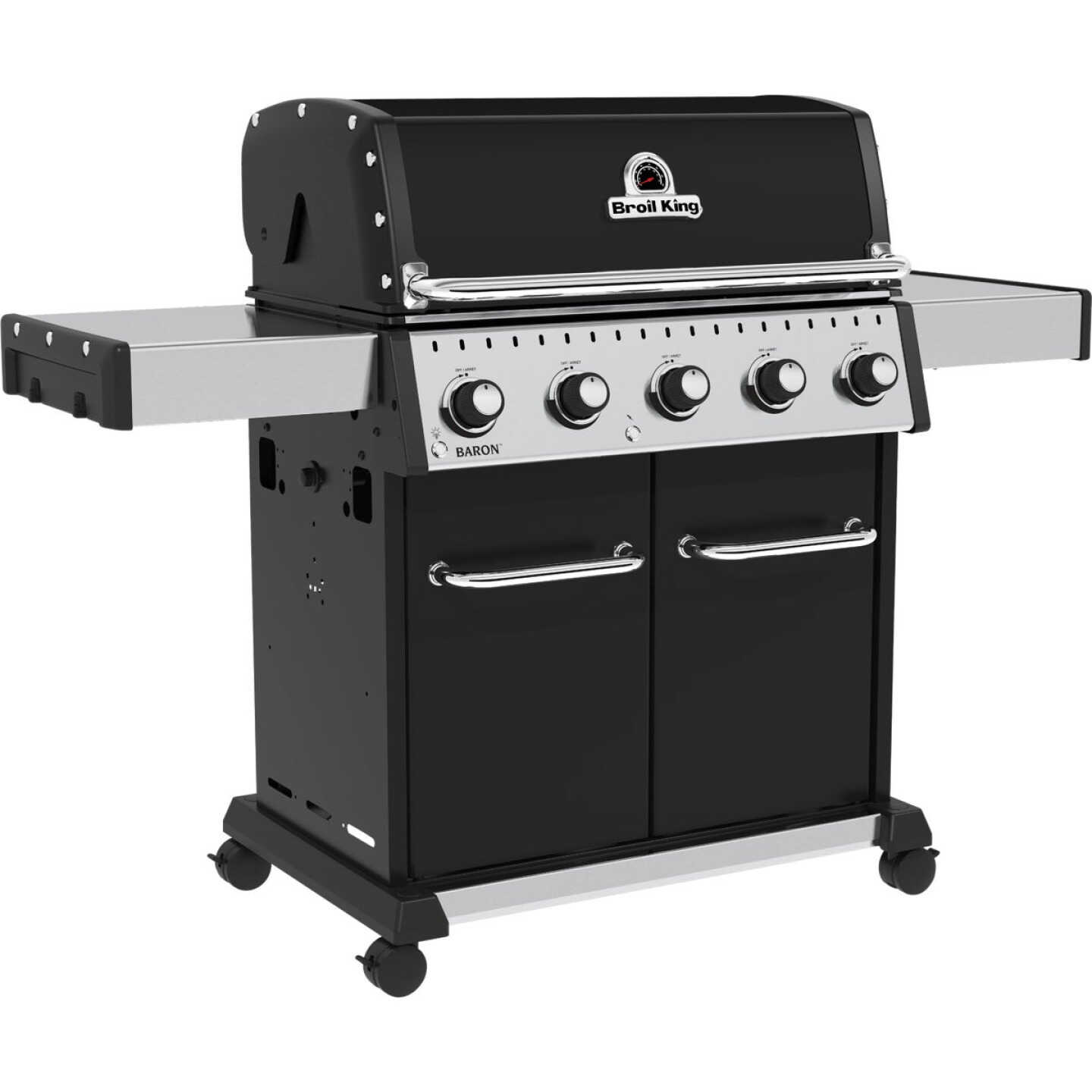Broil King Baron 520 Pro 5-Burner Black 45,000 BTU LP Gas Grill Image 2