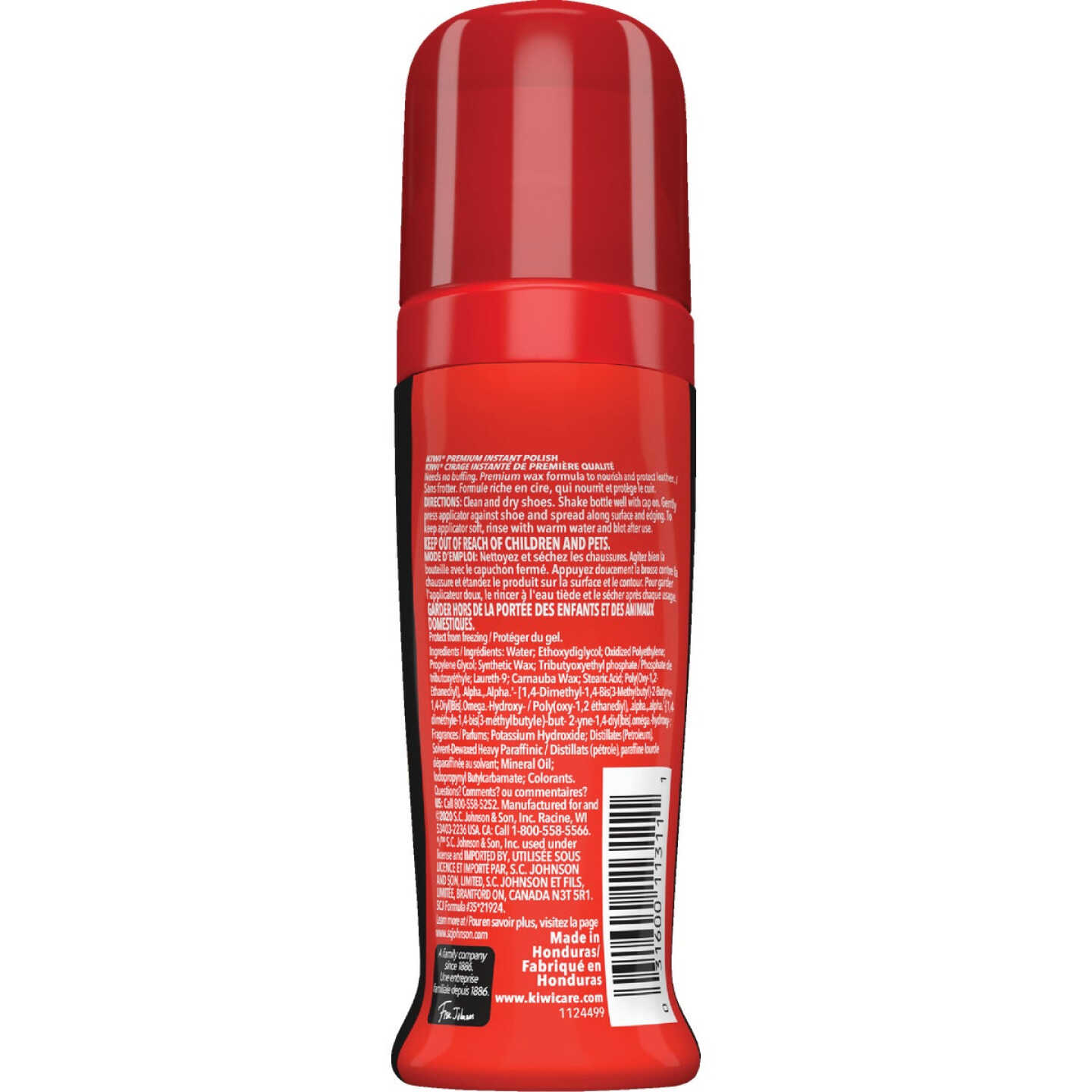 Kiwi 2.5 Oz. Black Premium Instant Shoe Polish Image 4