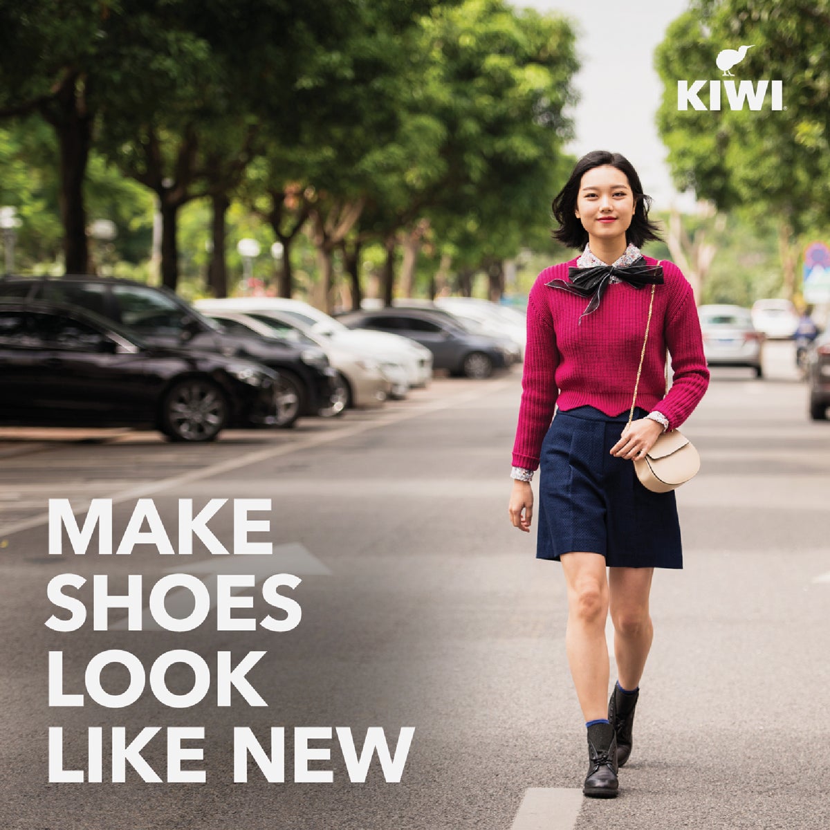 Kiwi 2.5 Oz. Black Premium Instant Shoe Polish Image 2