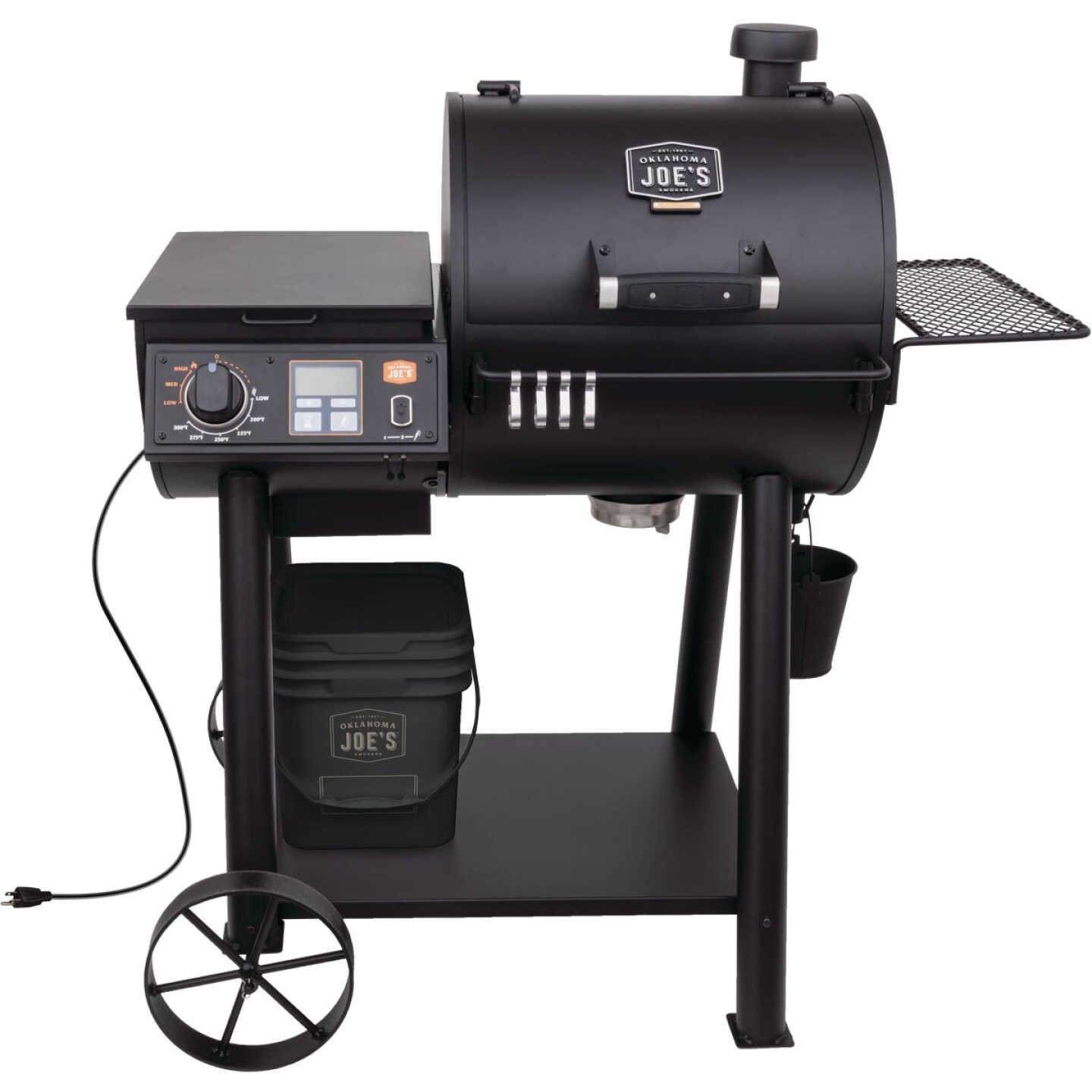 Oklahoma Joe's Rider 600 Black 617 Sq. In. Pellet Grill Image 1