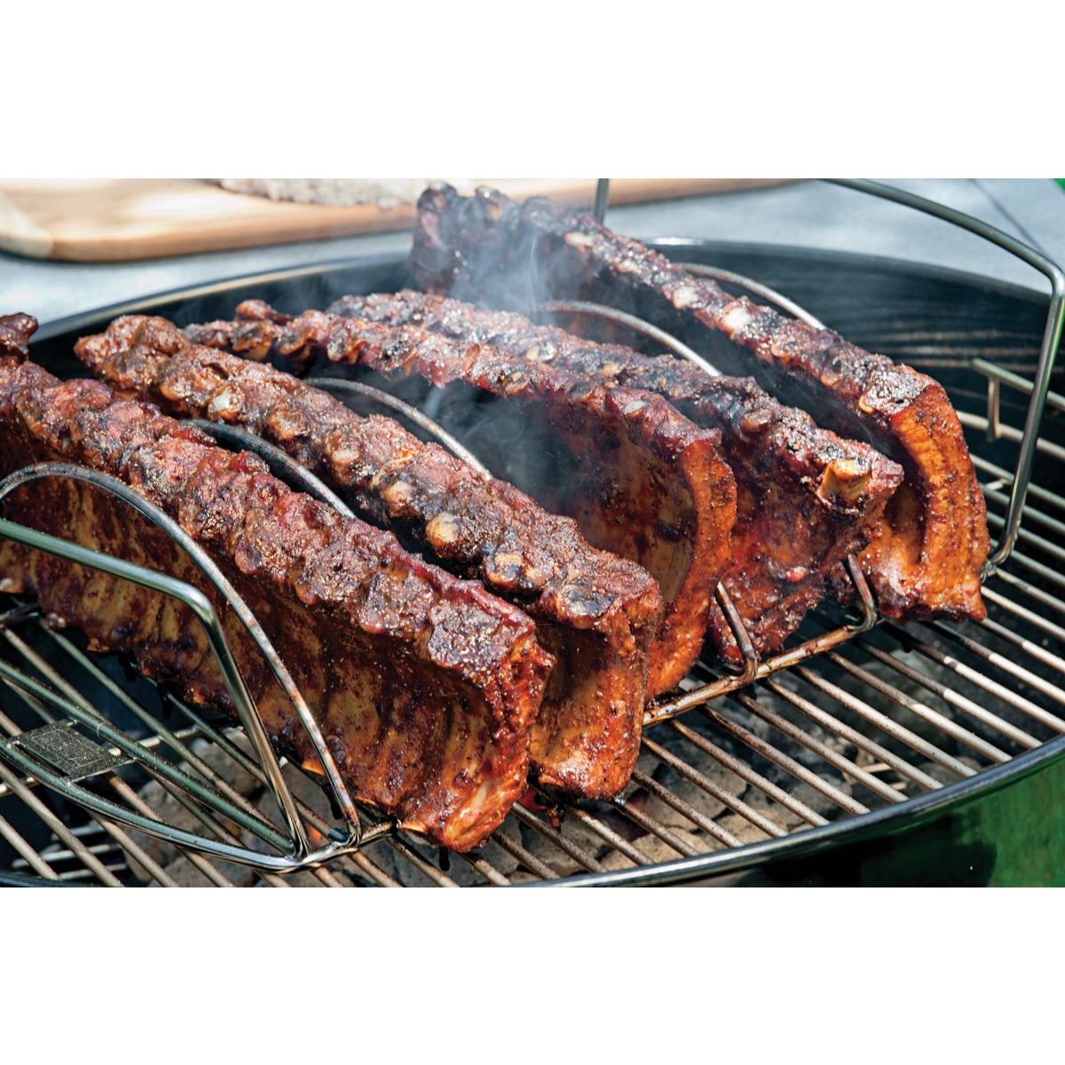 Weber Stainless Steel Rib Grill Rack Image 3