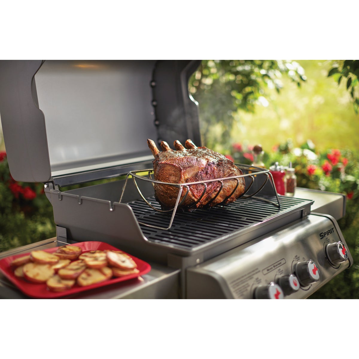 Weber Stainless Steel Rib Grill Rack Image 4