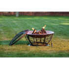 Outdoor Expressions 30 In. Coppertone Round Steel Fire Pit Image 6