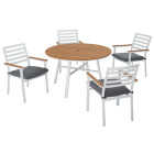 Outdoor Expressions 5-Piece Dining Set Image 1