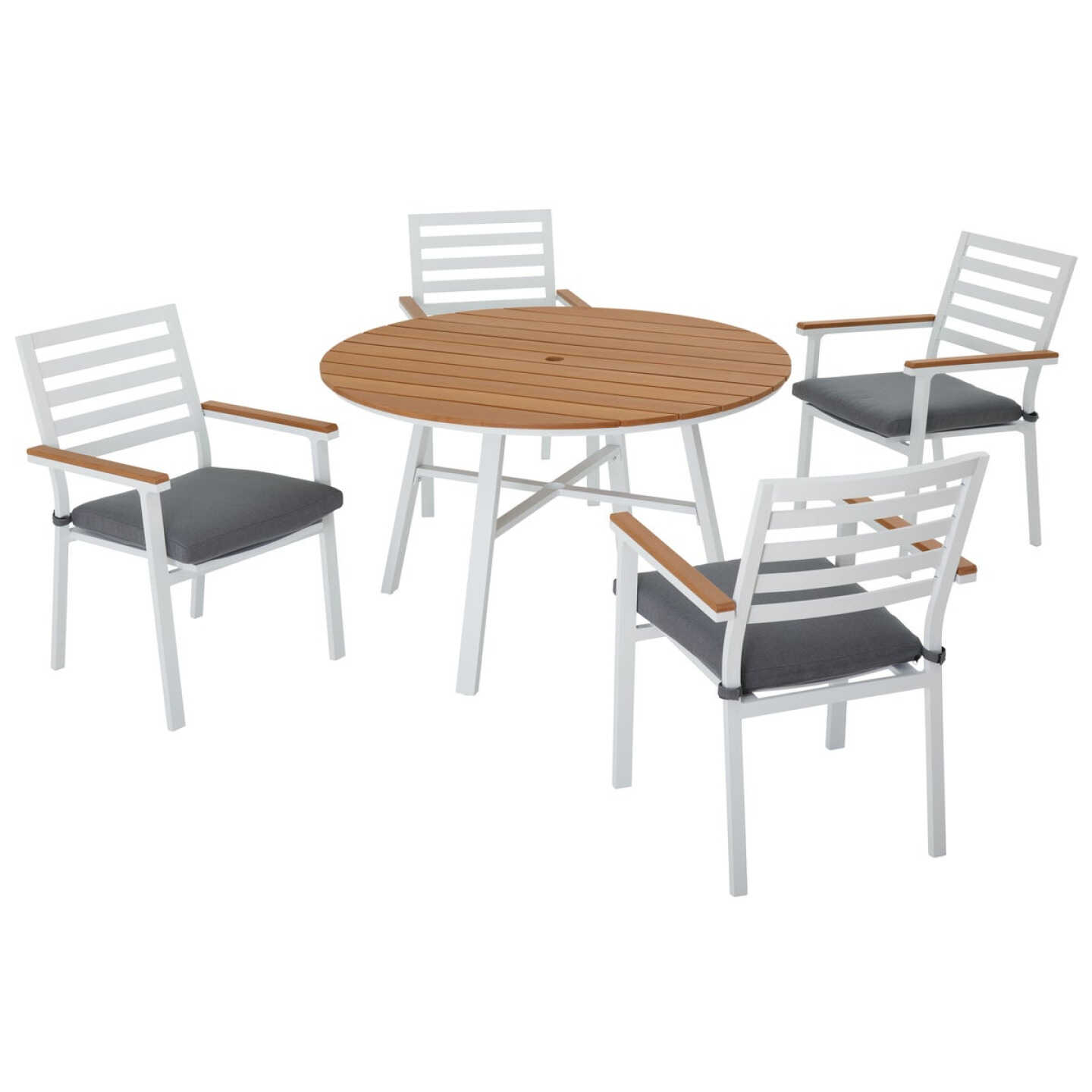 Outdoor Expressions 5-Piece Dining Set Image 1