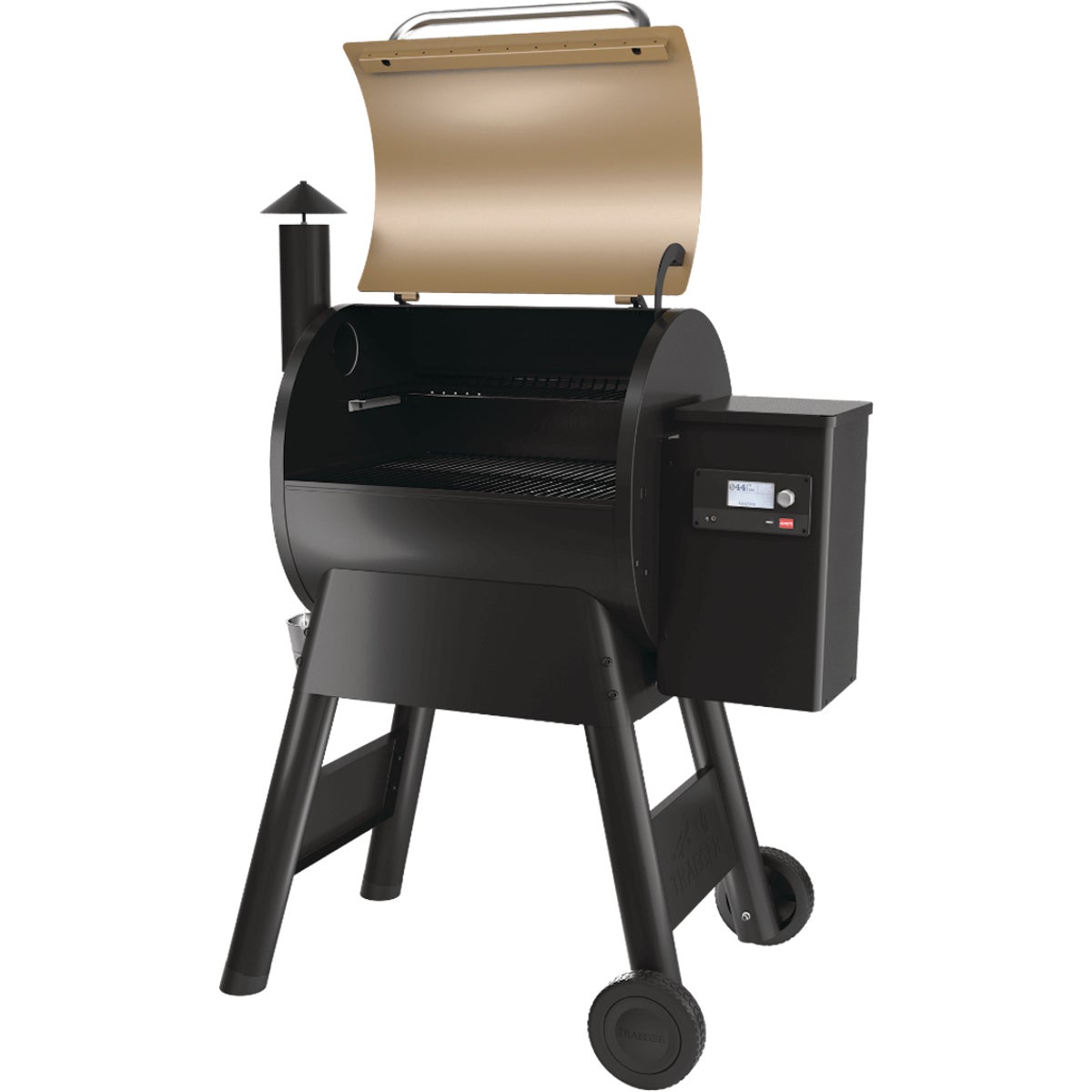 Traeger Pro 575 Wi-Fi Wood Pellet Grill, Bronze Image 4