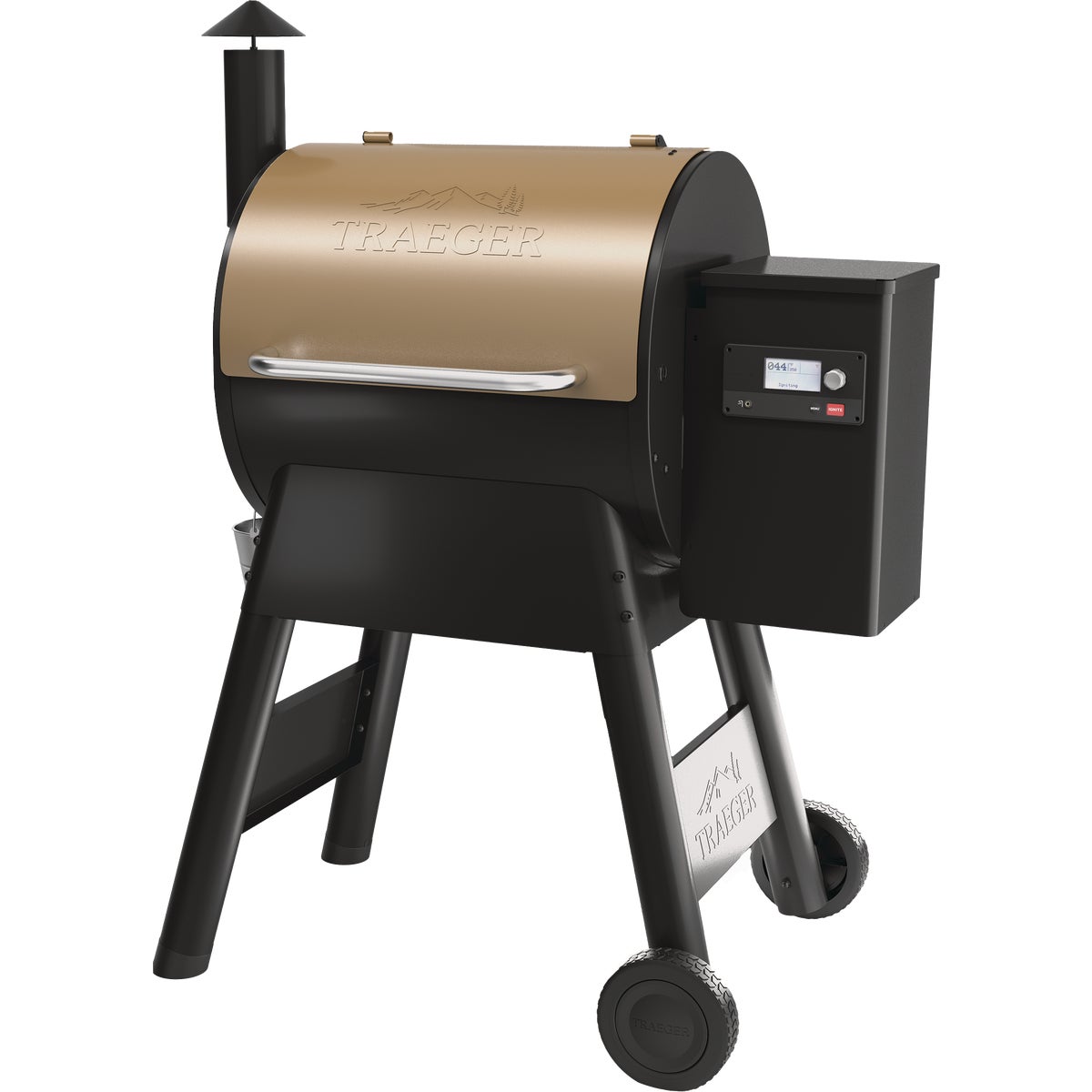 Traeger Pro 575 Wi-Fi Wood Pellet Grill, Bronze Image 1
