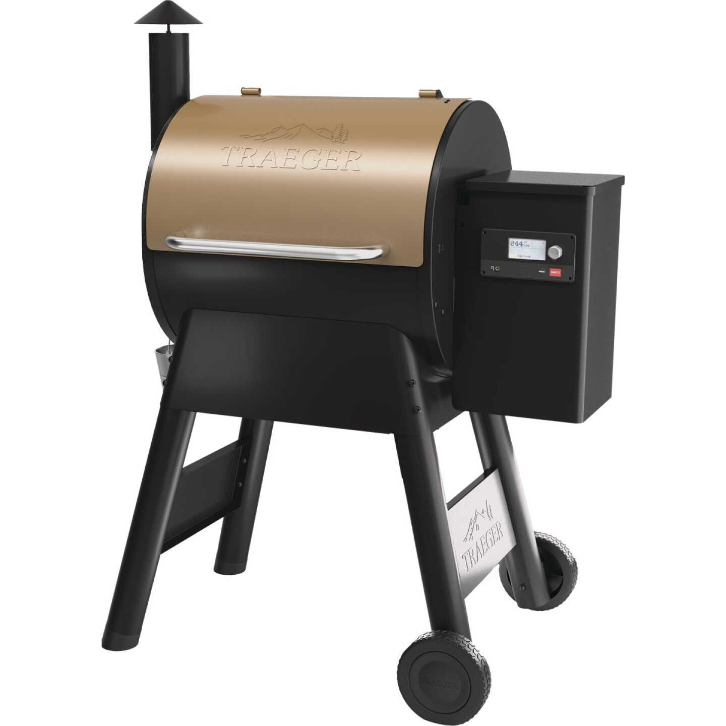 Traeger Pro 575 Wi-Fi Wood Pellet Grill, Bronze Image 1