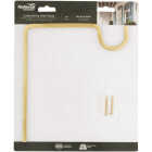 National Hardware 9 In. Brushed Gold Steel Extended Wall Hook Plant Hanger Image 3