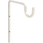 National Hardware 9 In. Satin Nickel Steel Extended Wall Hook Plant Hanger Image 1