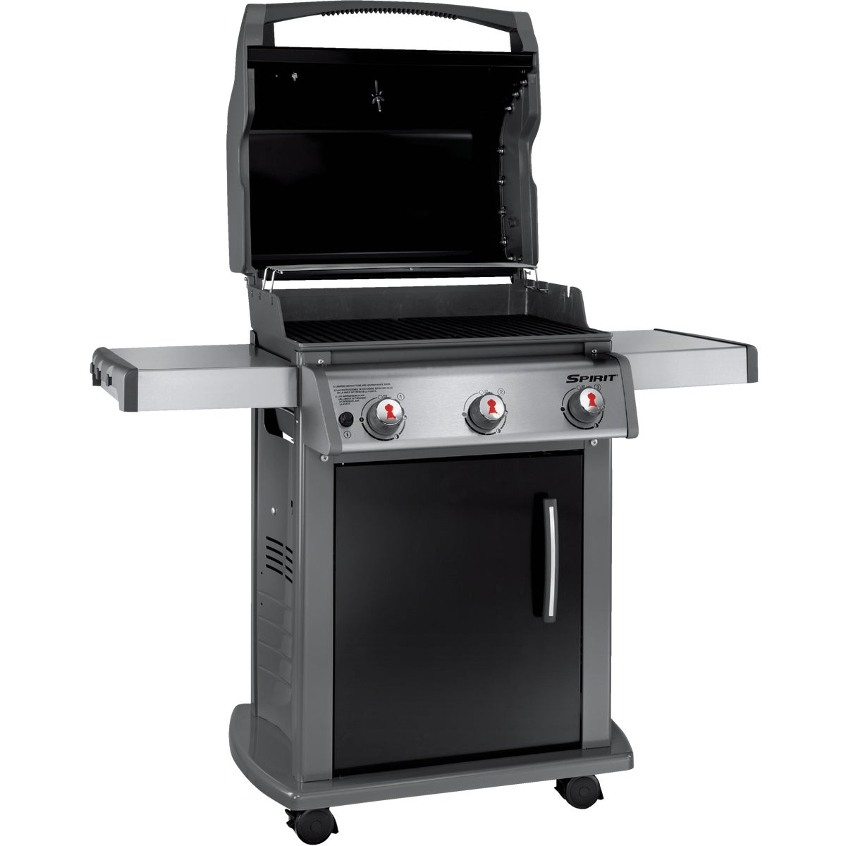 Weber Spirit E-310 3-Burner Natural Gas Grill, Black Image 2