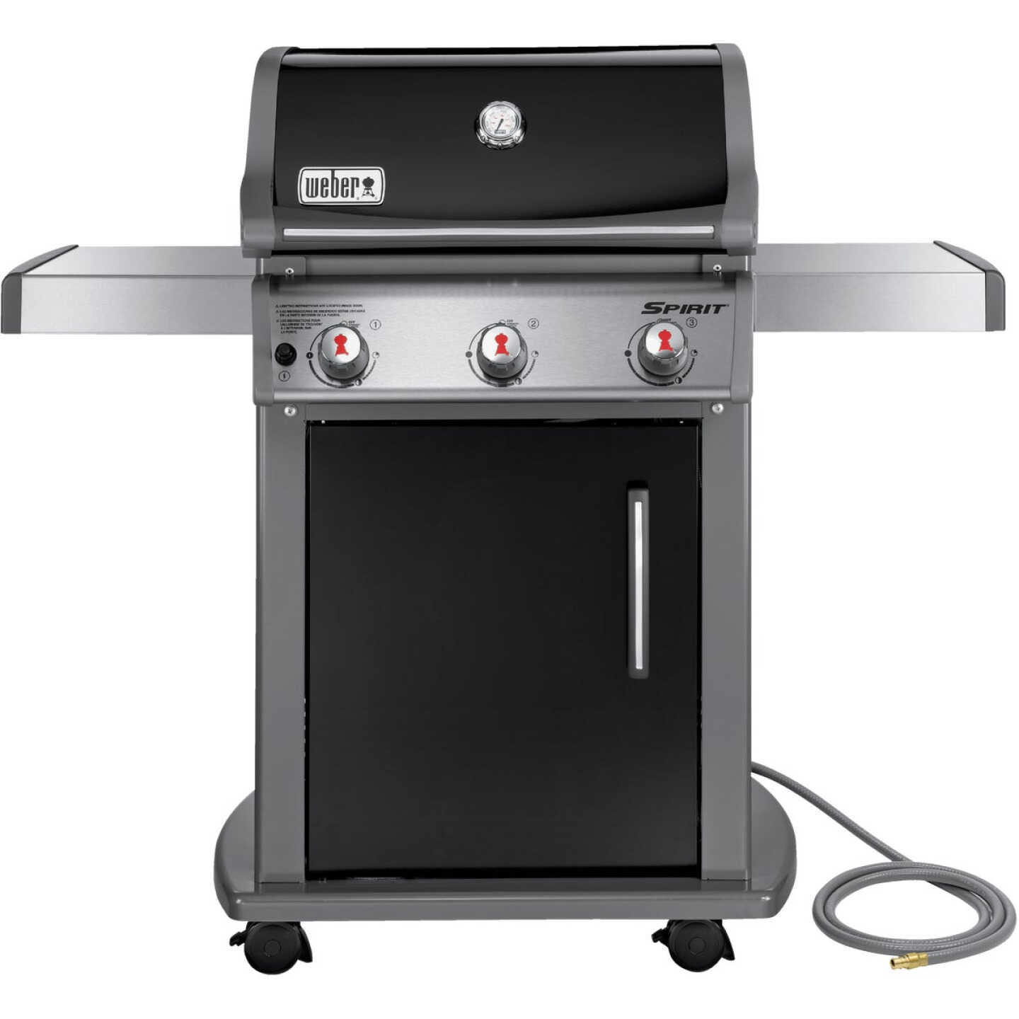 Weber Spirit E-310 3-Burner Natural Gas Grill, Black Image 3